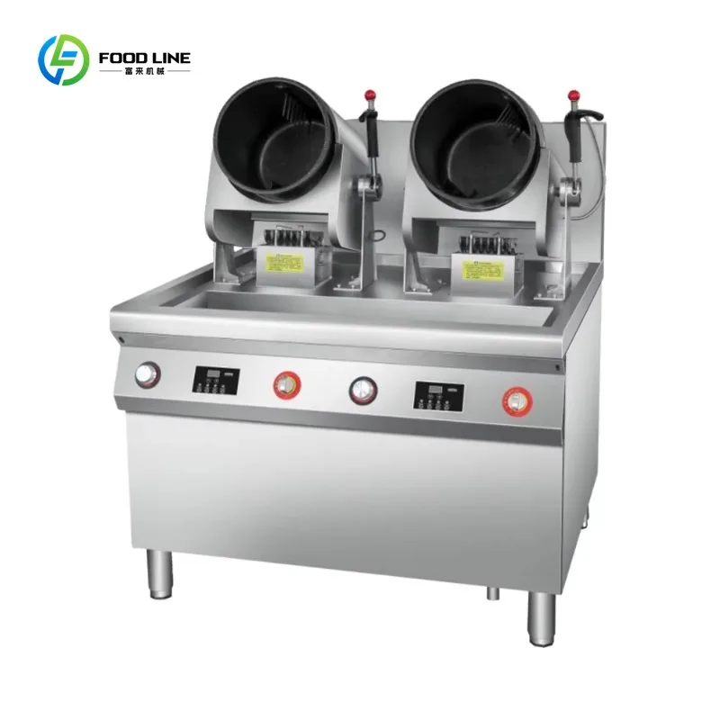 Customized Stainless Steel Automatic Cooking Machine Fried Rice Robot Intelligent Electric Gas Drum Wok 3000-5000W
Customized Stainless Steel Automatic Cooking Machine Fried Rice Robot Intelligent Electric Gas Drum Wok 3000-5000W