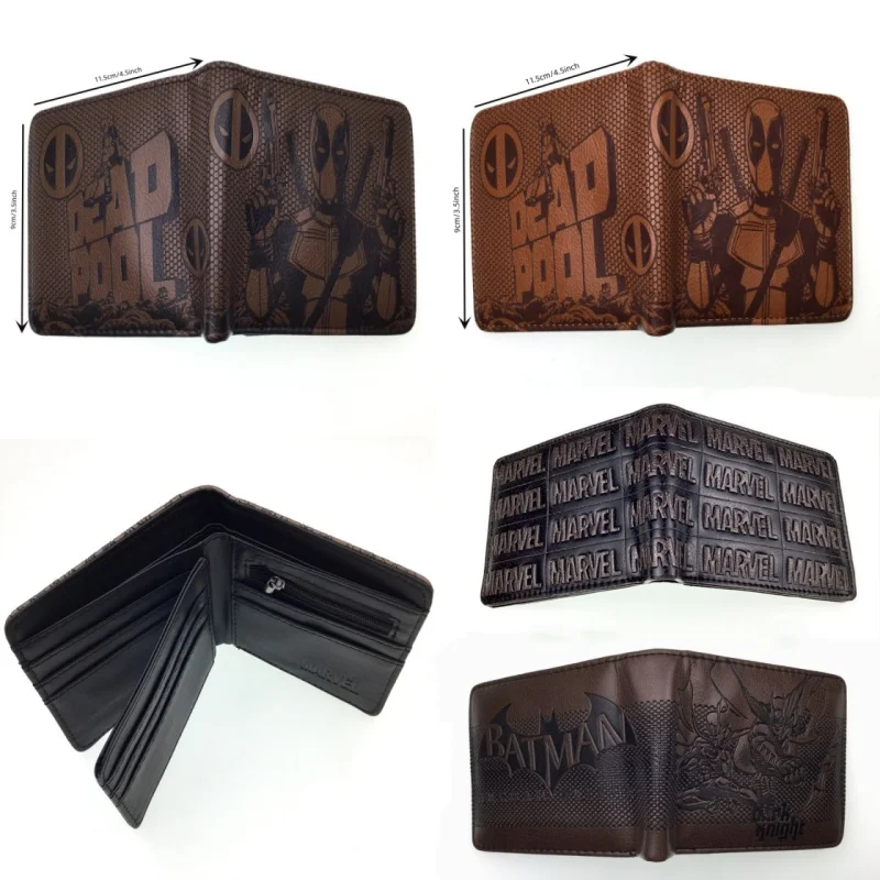 Anime Deadpool Marvel Heroes Embossed Short Wallet New Folding Coin Purse Student Fashion Zero Wallet Card Wallet Christmas Gift
Anime Deadpool Marvel Heroes Embossed Short Wallet New Folding Coin Purse Student Fashion Zero Wallet Card Wallet Christmas Gift