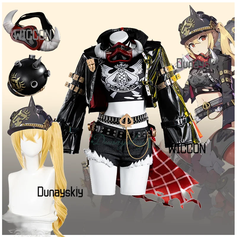 Люси Косплей Костюм Рок Панк Костюм Игра Zenless Zone Zero Парик Пальто Топ Шорты Аксессуары Полный комплект для Хэллоуина Карнавал
Люси Косплей Костюм Рок Панк Костюм Игра Zenless Zone Zero Парик Пальто Топ Шорты Аксессуары Полный комплект для Хэллоуина Карнавал