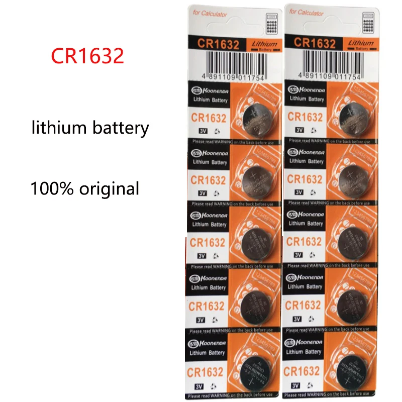 10pcs CR1632 Cell Button Coin Battery For CalculatorRemote Control Calculator Watch Motherboard Car key button cell battery
10pcs CR1632 Cell Button Coin Battery For CalculatorRemote Control Calculator Watch Motherboard Car key button cell battery