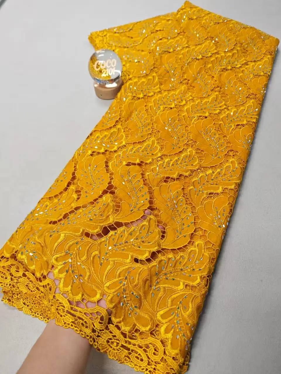 2026 Nigerian High-Quality Tulle Lace Fabric for Sewing Wedding Party Dress Chiffon Guipure Embroidery Cotton 5Yard XL200
2026 Nigerian High-Quality Tulle Lace Fabric for Sewing Wedding Party Dress Chiffon Guipure Embroidery Cotton 5Yard XL200