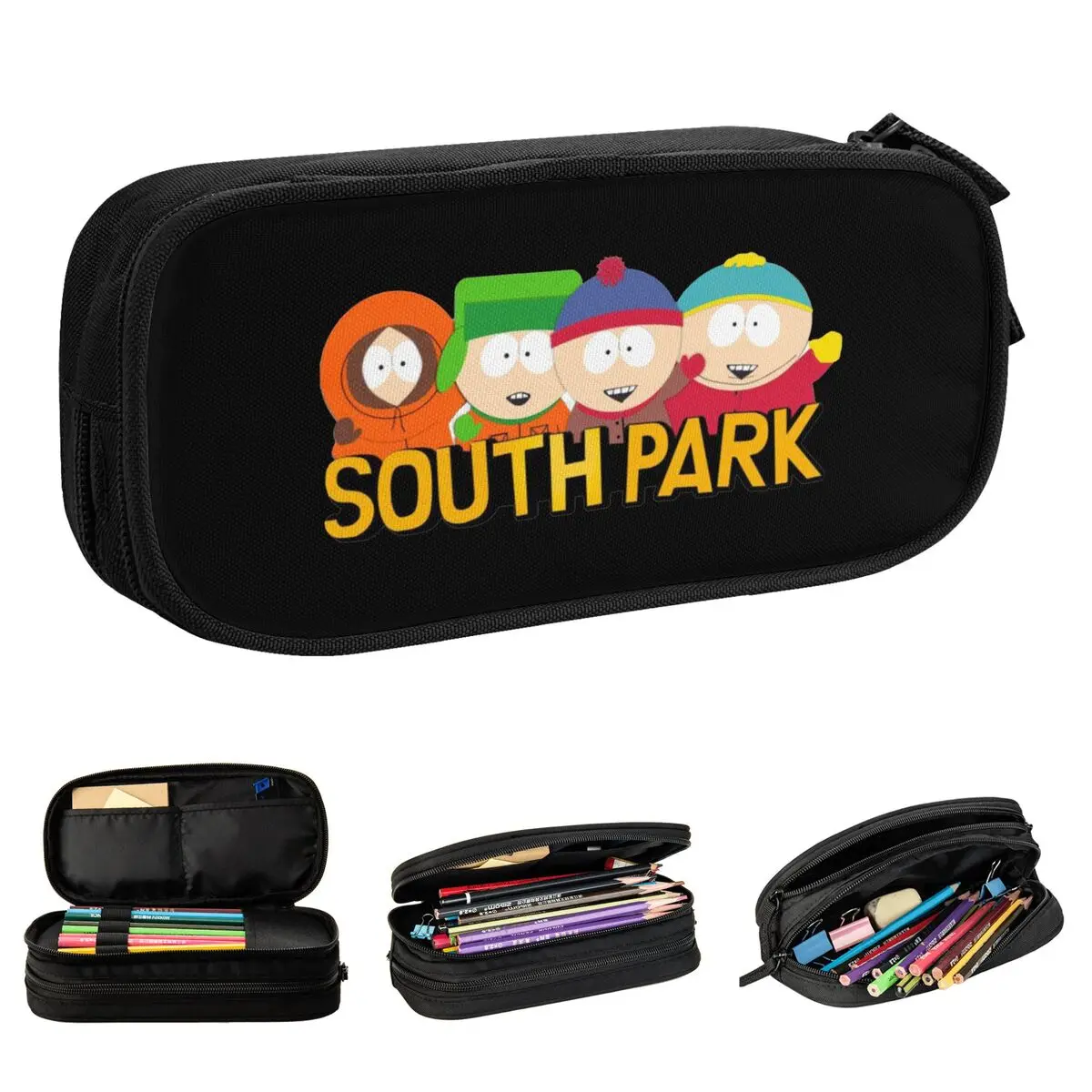 Southparkd мультфильм аниме пенал держатель для ручек сумки студент большая емкость школьные принадлежности косметические пеналы
Southparkd мультфильм аниме пенал держатель для ручек сумки студент большая емкость школьные принадлежности косметические пеналы