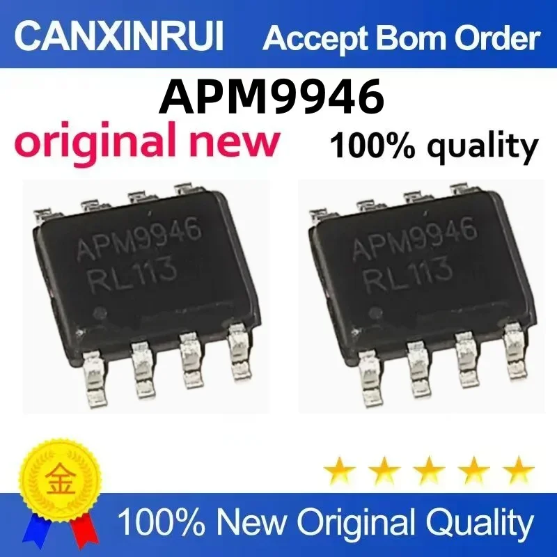 (5-100 pieces) Brand new original APM9946KC-TRG APM9946 9946 SOP-8
(5-100 pieces) Brand new original APM9946KC-TRG APM9946 9946 SOP-8