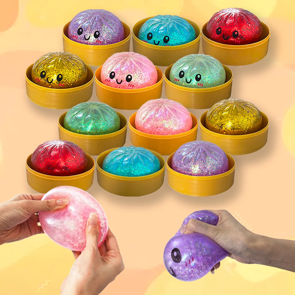 Dumpling Squishy Squeeze Toys Smile Face Soft Fidget Dumpling Anti-Stress Ball Mystery Squishy Tabas Bun Slow Rebound Sqush Toys
Dumpling Squishy Squeeze Toys Smile Face Soft Fidget Dumpling Anti-Stress Ball Mystery Squishy Tabas Bun Slow Rebound Sqush Toys