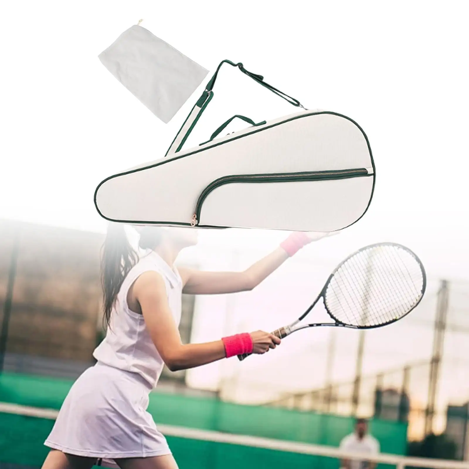 Tennis Bag Portable Paddle Holder Large Capacity Beginners Pickleball Racket Storage PU Leather Waterproof Pickleball Handbag
Tennis Bag Portable Paddle Holder Large Capacity Beginners Pickleball Racket Storage PU Leather Waterproof Pickleball Handbag