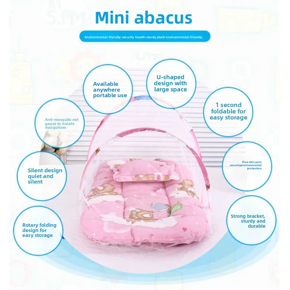 Anti-Bug Net Breathable Crib Net Polyester Mesh Foldable Bed Net Full Protection Free Installation Crib Tent Travel Netting
Anti-Bug Net Breathable Crib Net Polyester Mesh Foldable Bed Net Full Protection Free Installation Crib Tent Travel Netting