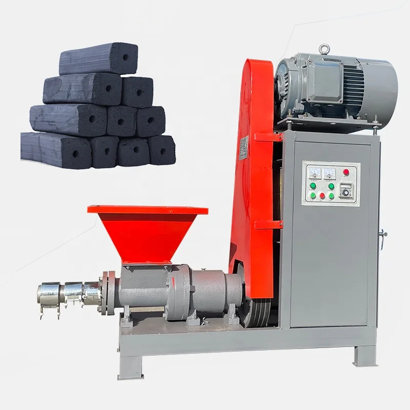 High Quality Wood Sawdust & Charcoal Briquette Machine with Motor 300-600kg/h Capacity Carbon Steel Construction
High Quality Wood Sawdust & Charcoal Briquette Machine with Motor 300-600kg/h Capacity Carbon Steel Construction