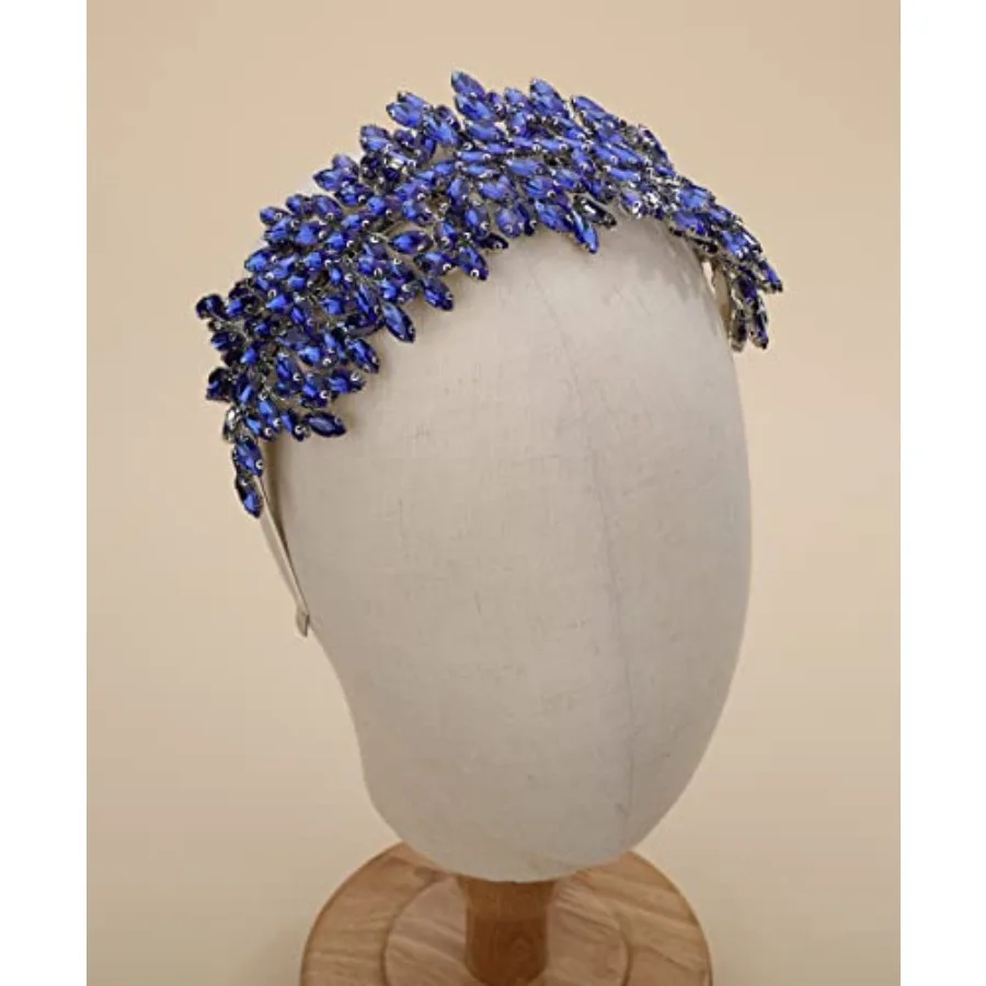 Bridal Crystal Headband for Wedding Party Large Crystal Headpiece Hair Accessories for Bride Hair Clips for Prom Party Gift
Bridal Crystal Headband for Wedding Party Large Crystal Headpiece Hair Accessories for Bride Hair Clips for Prom Party Gift