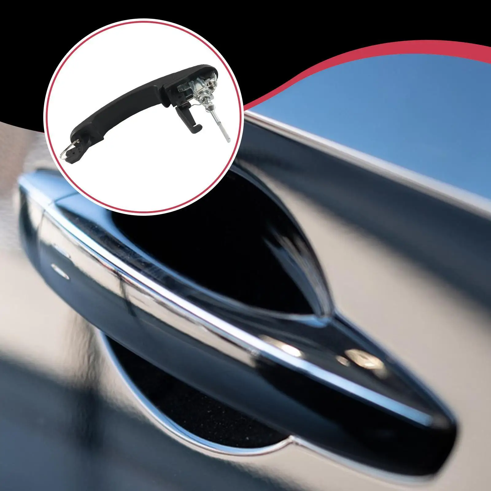 Exterior Car Door Handle Vehicle Parts Easy Installation Car Accessories Outer Door Grip Replacement for Volkswagen Bora i
Exterior Car Door Handle Vehicle Parts Easy Installation Car Accessories Outer Door Grip Replacement for Volkswagen Bora i
