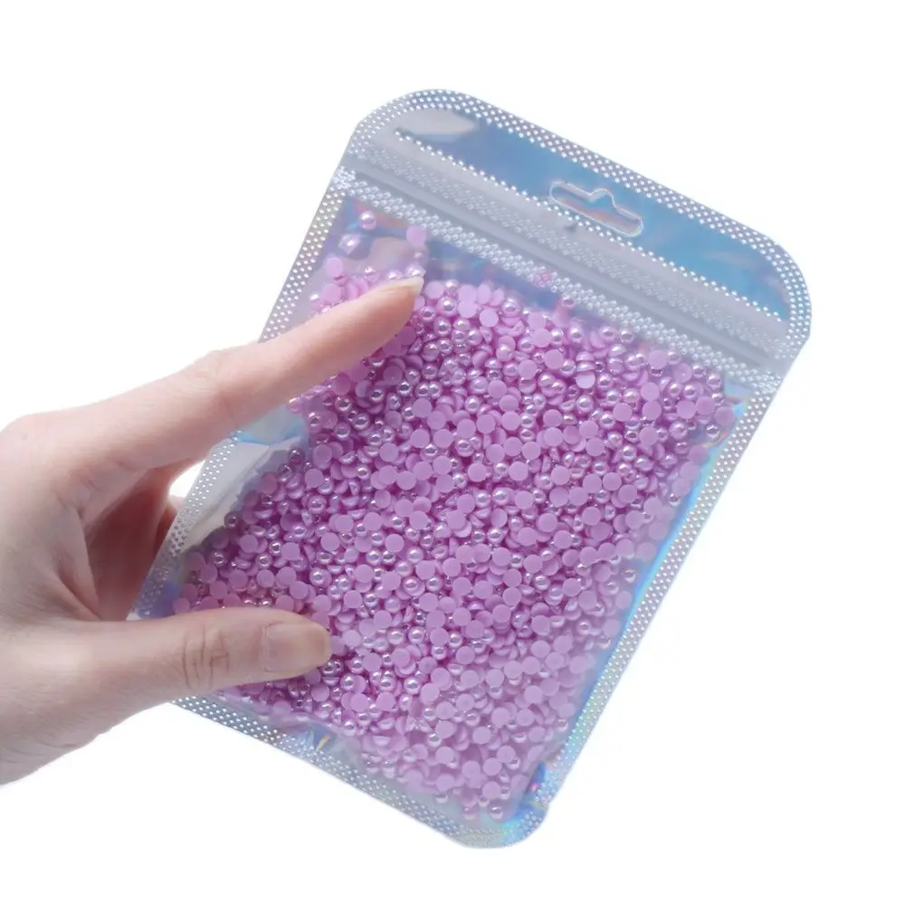New Style 4mm 2500pcs Many Colors Glue On Resin Half Round Flatback Beads For Clothes Dresses DIY Crafts Scrapbook Decoration
New Style 4mm 2500pcs Many Colors Glue On Resin Half Round Flatback Beads For Clothes Dresses DIY Crafts Scrapbook Decoration