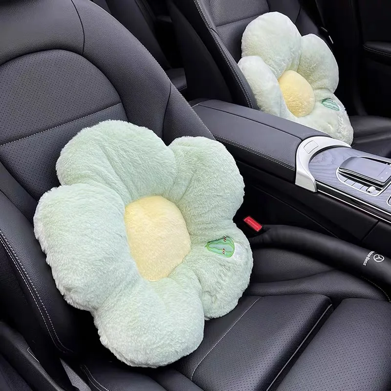 Rabbit Fur Sunflower Car Interior Cushion Waist Pillow Car Seat Pad High-grade Cute Hyuna Flower All Seasons Universal Female
Rabbit Fur Sunflower Car Interior Cushion Waist Pillow Car Seat Pad High-grade Cute Hyuna Flower All Seasons Universal Female