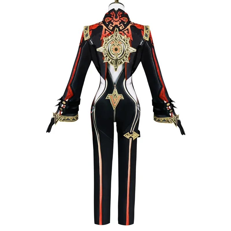 RT01 Mavuika Cosplay Costume Genshin Impact Game Pyro Archon Mavuika Women Black Costume Full Sets Wig SuitsComic-con Party &Gf1
RT01 Mavuika Cosplay Costume Genshin Impact Game Pyro Archon Mavuika Women Black Costume Full Sets Wig SuitsComic-con Party &Gf1