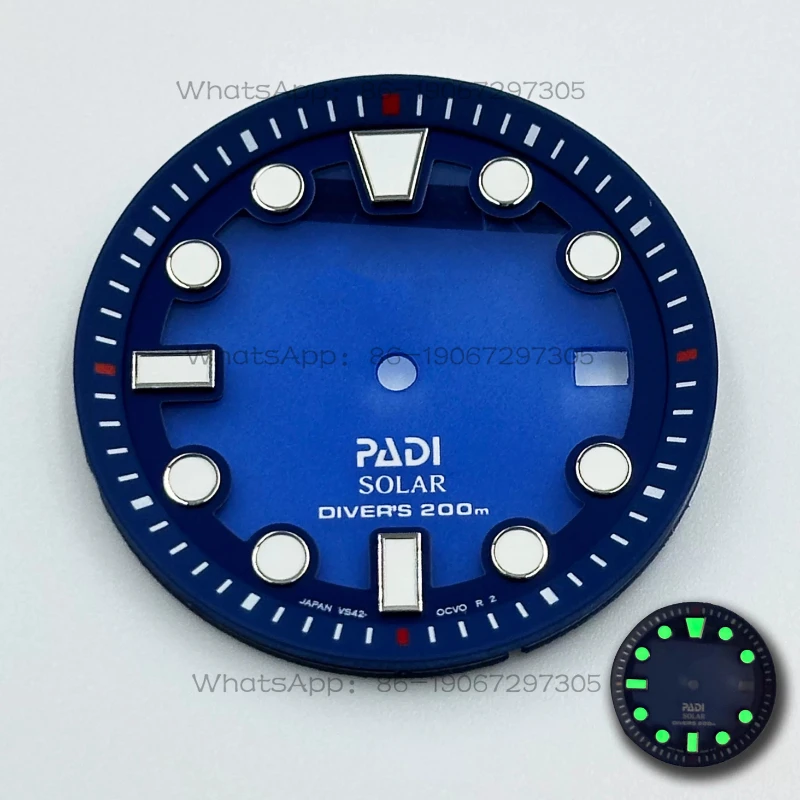 Customized New VS42A Movement Dial Diameter 31.8mm Mechanical Modification Diving Watch Green Luminous Log Literal Modification
Customized New VS42A Movement Dial Diameter 31.8mm Mechanical Modification Diving Watch Green Luminous Log Literal Modification
