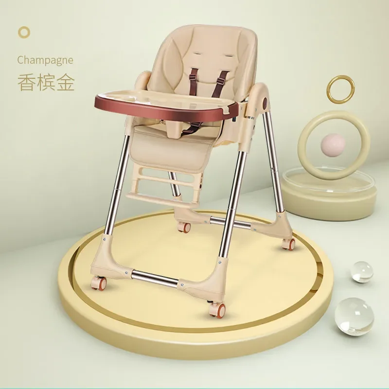 Adjustable Baby Dining Chair with Wheels, Portable Nordic Baby Dining Table and Chair with Universal Joint
Adjustable Baby Dining Chair with Wheels, Portable Nordic Baby Dining Table and Chair with Universal Joint