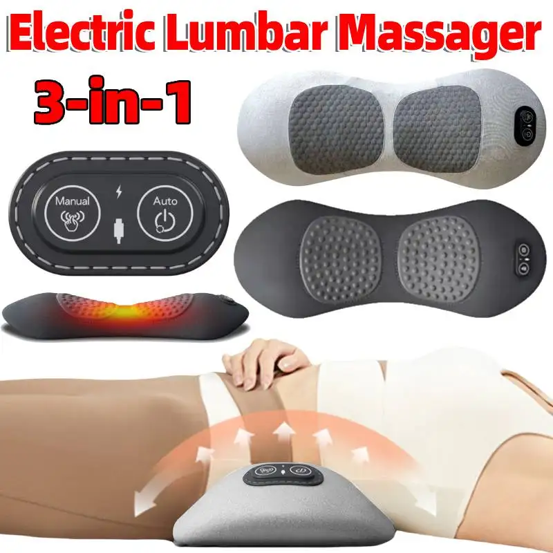Электрическая подушка-массажер для спины 3-в-1 с регулируемой высотой, поясничной опорой и эффектом памяти, с подогревом, для массажа поясницы
Электрическая подушка-массажер для спины 3-в-1 с регулируемой высотой, поясничной опорой и эффектом памяти, с подогревом, для массажа поясницы