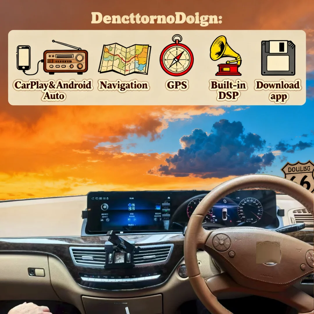 Двухэкранный 12.3-дюймовый LCD-дисплей на Android 13 для Mercedes Benz S W221 2005-2013, автомагнитола с CarPlay, мультимедийный видеоплеер, GPS-навигация
Двухэкранный 12.3-дюймовый LCD-дисплей на Android 13 для Mercedes Benz S W221 2005-2013, автомагнитола с CarPlay, мультимедийный видеоплеер, GPS-навигация