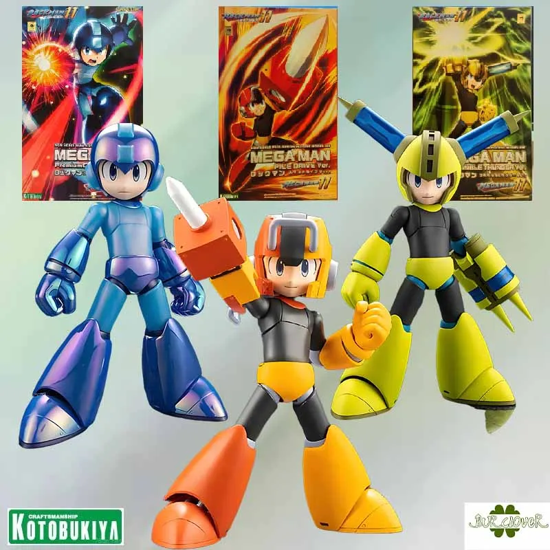 KOTOBUKIYA Original MEGA MAN Scramble Thunder Ver Pile Drive Ver Premium Charge Shot Ver Anime Action Figure Assembly Model Toys
KOTOBUKIYA Original MEGA MAN Scramble Thunder Ver Pile Drive Ver Premium Charge Shot Ver Anime Action Figure Assembly Model Toys