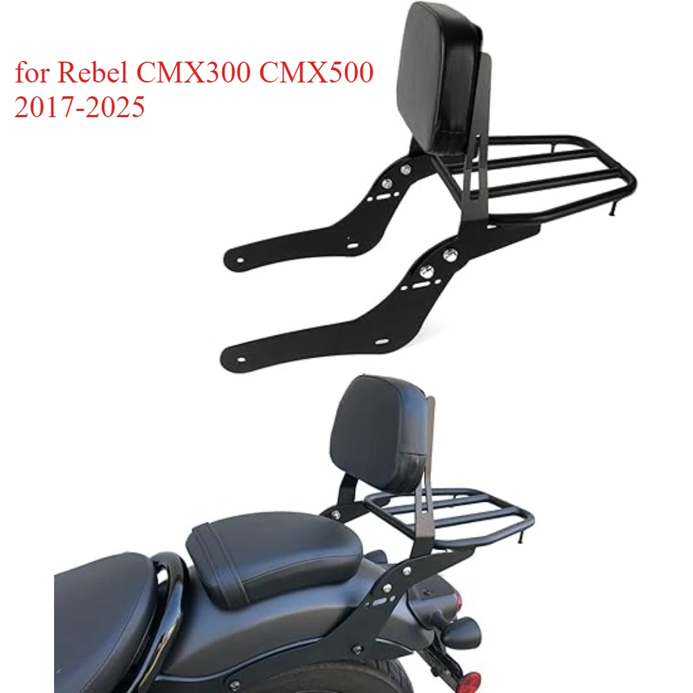 Motorcycle Passenger Seat Backrest Detachable for Honda Rebel CMX300 CMX500 CMX 300 500 2017 2018 2019 2020 2021 2022 2023 2024
Motorcycle Passenger Seat Backrest Detachable for Honda Rebel CMX300 CMX500 CMX 300 500 2017 2018 2019 2020 2021 2022 2023 2024