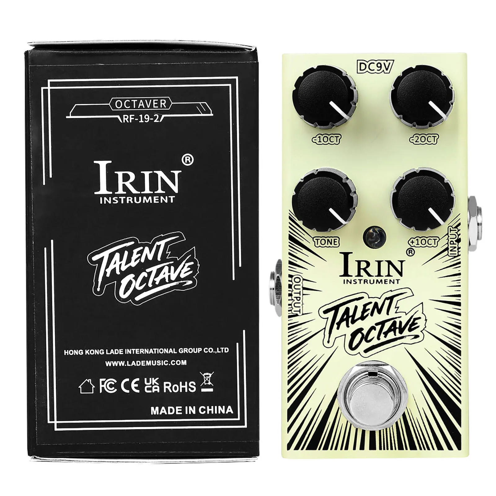 IRIN Talent Octave Electric Guitar Effect Pedal 2 Low Octave 1 High Octave Guitar Effect Pedal Guitar Parts & Accessories
IRIN Talent Octave Electric Guitar Effect Pedal 2 Low Octave 1 High Octave Guitar Effect Pedal Guitar Parts & Accessories
