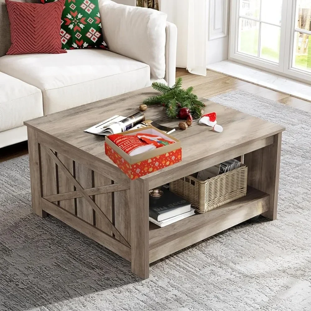Center Room Table Serving Coffee Coffee Table With Storage for Living Room Farmhouse Wood Coffee Table Rustic Grey Furniture
Center Room Table Serving Coffee Coffee Table With Storage for Living Room Farmhouse Wood Coffee Table Rustic Grey Furniture