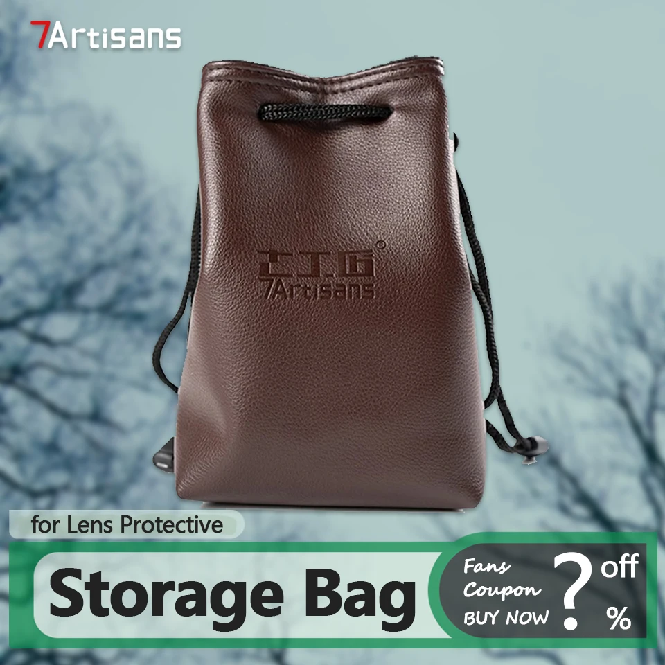 7artisans Storage Bag for Camera Lens Leica Fujifilm Sony Nikon Canon PU Material Inner Bag Photography Accessories
7artisans Storage Bag for Camera Lens Leica Fujifilm Sony Nikon Canon PU Material Inner Bag Photography Accessories