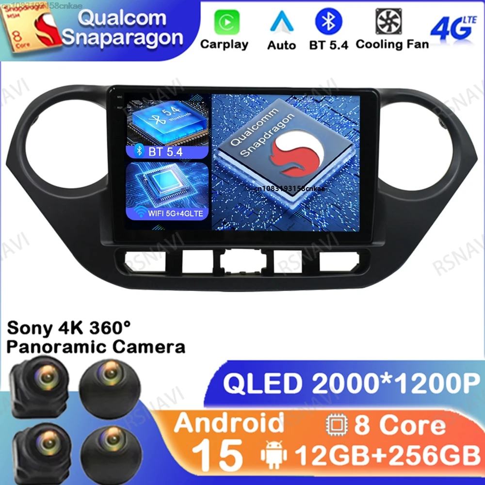 Android 15 For Hyundai Grand I10 I 10 2013 2014 2015 2016 2017 2018 DVD GPS Wireless Carplay Auto 4G LTE Navigation Viedo Player
Android 15 For Hyundai Grand I10 I 10 2013 2014 2015 2016 2017 2018 DVD GPS Wireless Carplay Auto 4G LTE Navigation Viedo Player