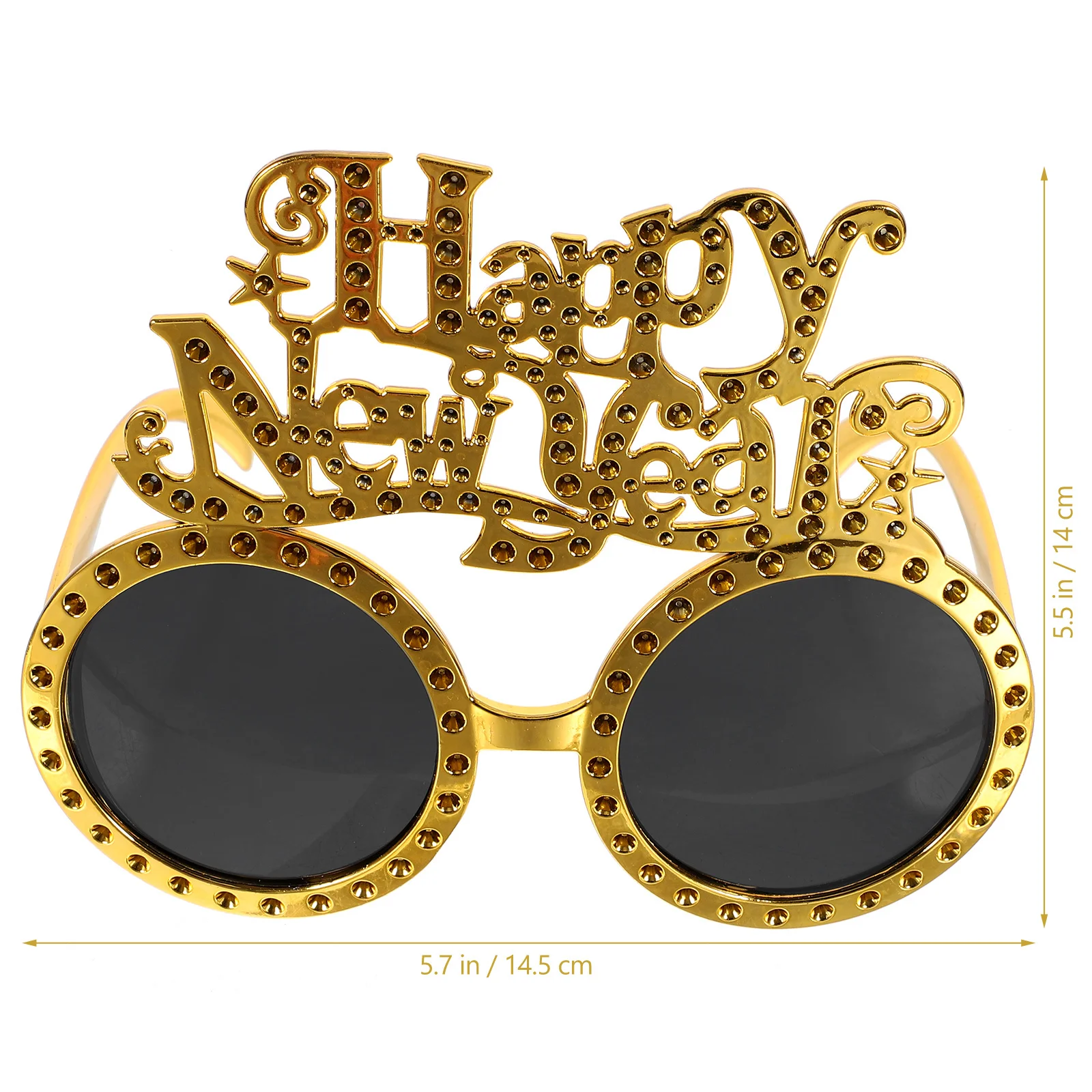 2Pcs Party Eyeglasses Props New Year Photo Glasses Bright Colored Festival Supplies for Holiday Celebration New Year Glasses
2Pcs Party Eyeglasses Props New Year Photo Glasses Bright Colored Festival Supplies for Holiday Celebration New Year Glasses