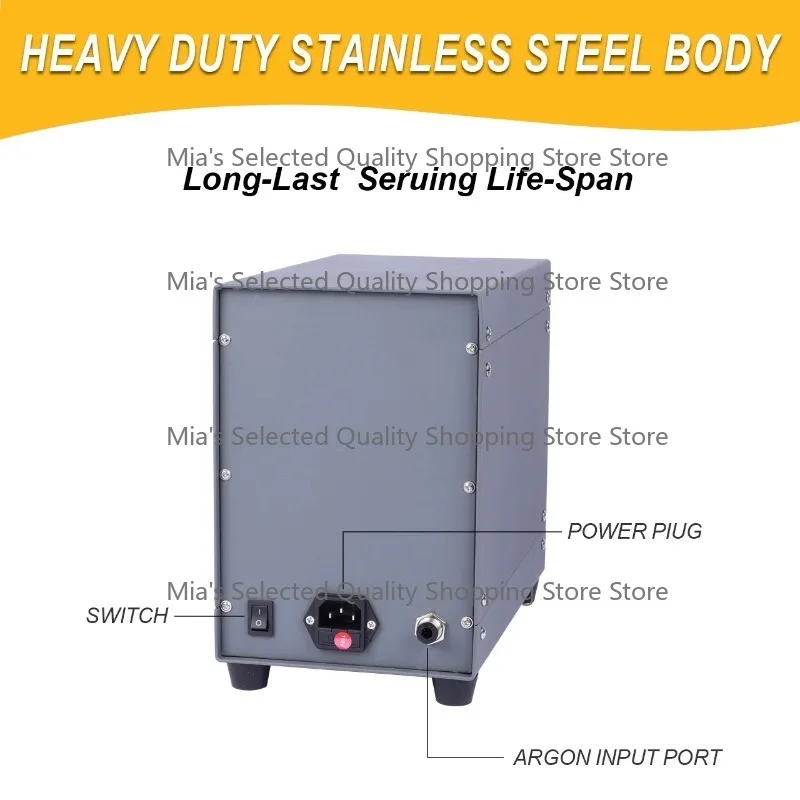 Tooltos 100W Automatic Pulse Argon Arc Tig Jewelry Spot Soldering Machine 110/220V for Precision Metalworking
Tooltos 100W Automatic Pulse Argon Arc Tig Jewelry Spot Soldering Machine 110/220V for Precision Metalworking