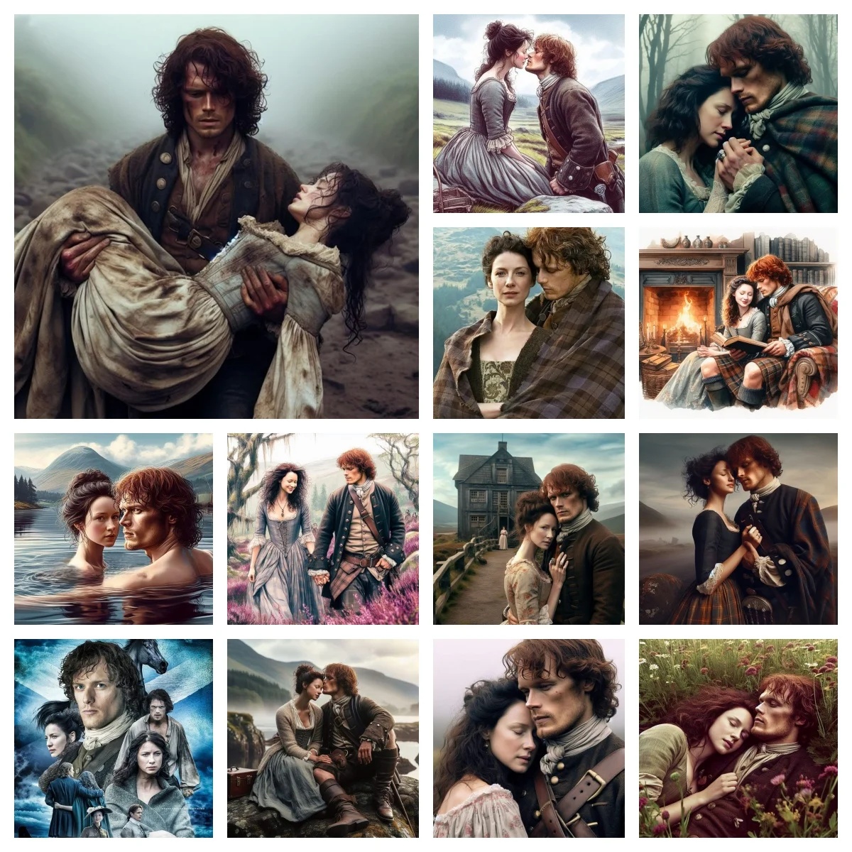 Для Outlander комплект алмазной живописи Клер Рэндл Джейми Фрейзер портрет DIY Алмазная вышивка искусство пара любовь домашний декор стены
Для Outlander комплект алмазной живописи Клер Рэндл Джейми Фрейзер портрет DIY Алмазная вышивка искусство пара любовь домашний декор стены