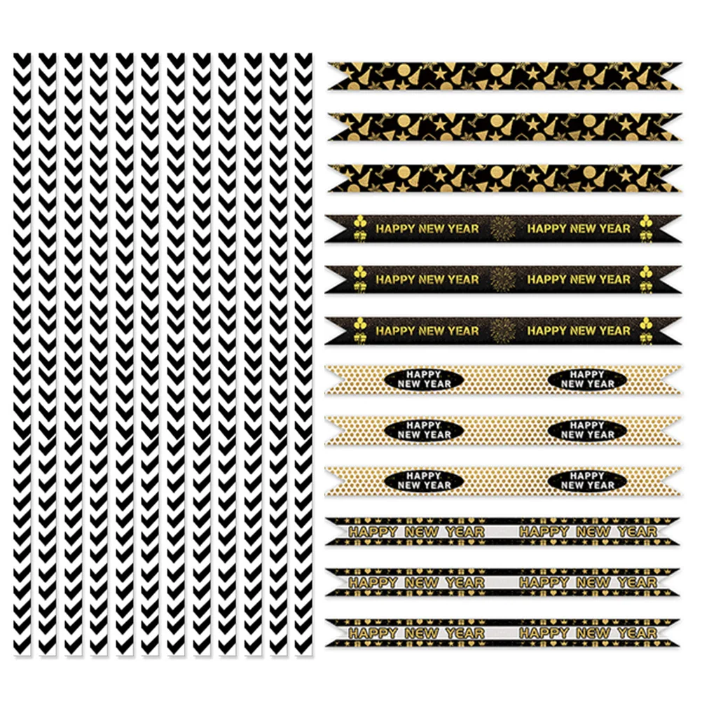 1 set New Year Straw Stickers Cute Happy Year Party Decorations DIY Cartoon Decal Multi-Function Sticker for Envelope Scrapbook
1 set New Year Straw Stickers Cute Happy Year Party Decorations DIY Cartoon Decal Multi-Function Sticker for Envelope Scrapbook