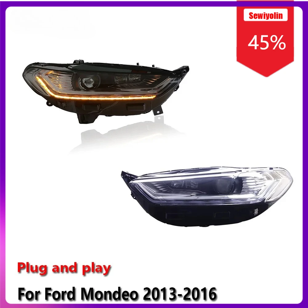 Sewiyolin Car LED Lamp Headlight Assemblies For Ford Mondeo 2013-2016 Fog DRL Brake Turn Signal Lamp
Sewiyolin Car LED Lamp Headlight Assemblies For Ford Mondeo 2013-2016 Fog DRL Brake Turn Signal Lamp