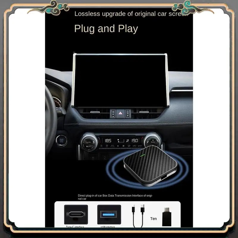 Reliable-Wireless Carplay Android Adapter Android Auto Car Adapter 2-In-1 Wireless Adapter Convert Wired To Carplay Wireless Box
Reliable-Wireless Carplay Android Adapter Android Auto Car Adapter 2-In-1 Wireless Adapter Convert Wired To Carplay Wireless Box