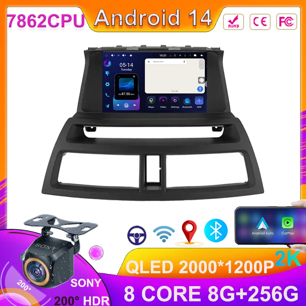 Автомобильный радиоприемник для HONDA ACCORD 8TH 2008 - 2012 Android 14 беспроводной Carplay Авто WIFI 4G uto Радио стерео мультимедийная навигация GPS
Автомобильный радиоприемник для HONDA ACCORD 8TH 2008 - 2012 Android 14 беспроводной Carplay Авто WIFI 4G uto Радио стерео мультимедийная навигация GPS