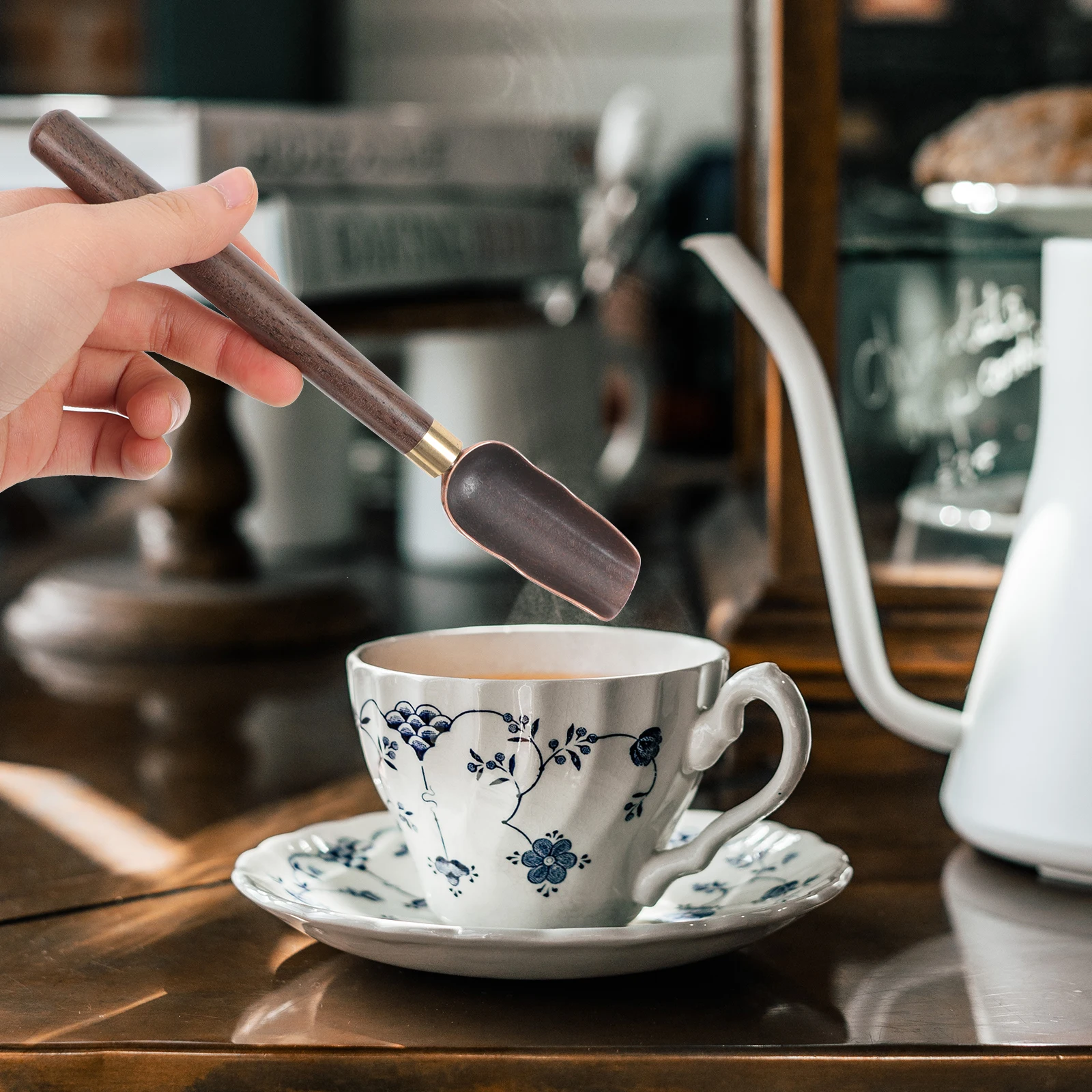 5Pcs Vintage Long Handle Teaspoons Portable Multi-Function Tea Scoops Decorative Household Accessories Tea Scoop
5Pcs Vintage Long Handle Teaspoons Portable Multi-Function Tea Scoops Decorative Household Accessories Tea Scoop