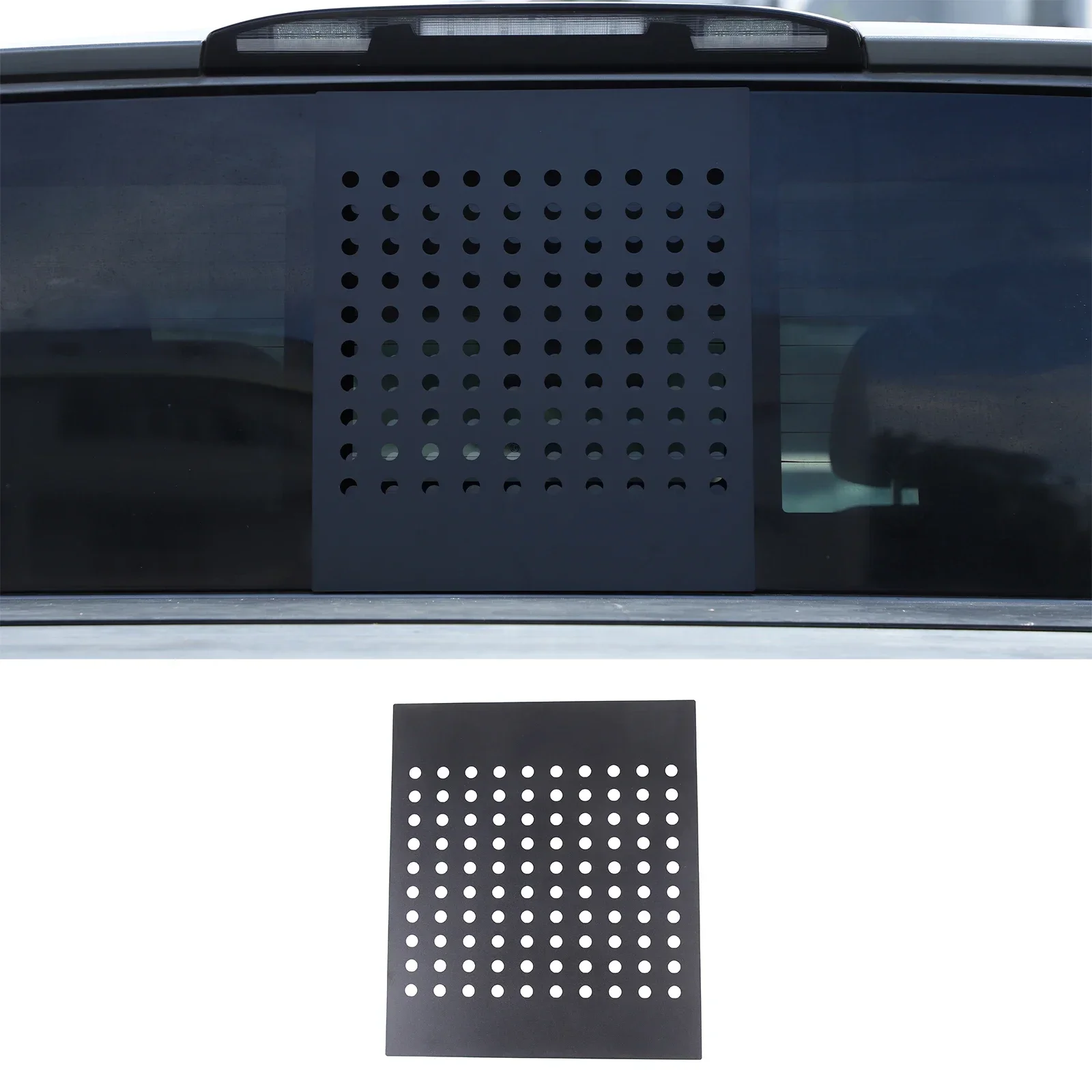 For Nissan Titan 2016-2023 Aluminum Alloy Black Rear Windshield Honeycomb Panel Trim Sticker Car Protection Accessories
For Nissan Titan 2016-2023 Aluminum Alloy Black Rear Windshield Honeycomb Panel Trim Sticker Car Protection Accessories