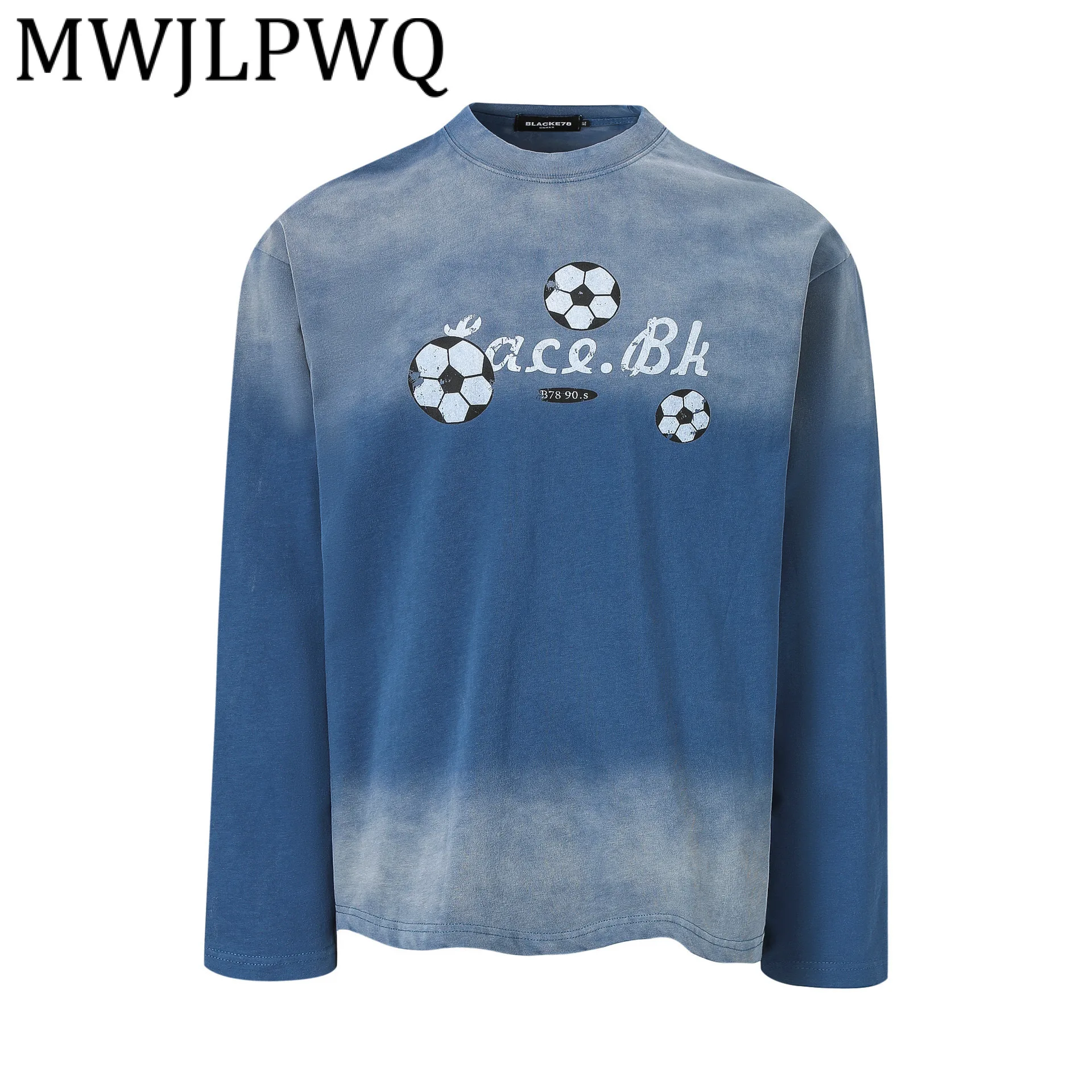 MWJLPWQ Американская футболка с постепенным принтом High Street, мужские индивидуальные хлопковые модные топы с длинными рукавами из батика, новинка осени 2024, 21620
MWJLPWQ Американская футболка с постепенным принтом High Street, мужские индивидуальные хлопковые модные топы с длинными рукавами из батика, новинка осени 2024, 21620