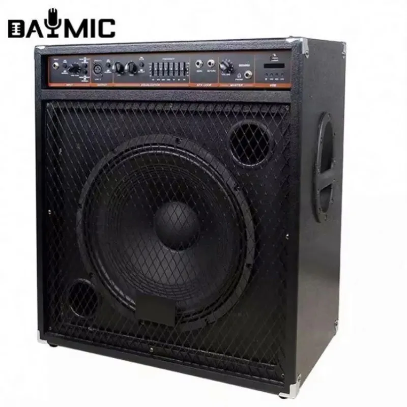 Hooqu Factory Bass Speaker With Amplifier15 Inch 250W Sound Equipment For Guitar Musical Instrument
Hooqu Factory Bass Speaker With Amplifier15 Inch 250W Sound Equipment For Guitar Musical Instrument