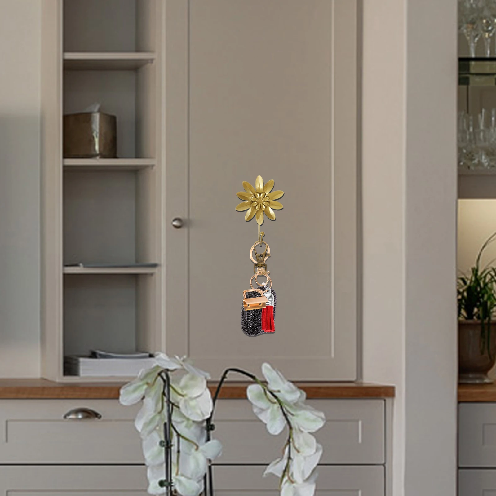 Metal Coat Hook Creative Wall Flower Shape Hanger Home Supplies Decorative Hooks Multifunctional Hanging Entryway
Metal Coat Hook Creative Wall Flower Shape Hanger Home Supplies Decorative Hooks Multifunctional Hanging Entryway