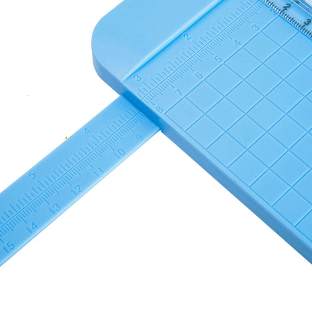 Mini Paper Cutter For A5 Paper Premium Plastic Craft Trimmer Slide Blade For Scrapbooking Photos Art Projects Sky-Blue
Mini Paper Cutter For A5 Paper Premium Plastic Craft Trimmer Slide Blade For Scrapbooking Photos Art Projects Sky-Blue
