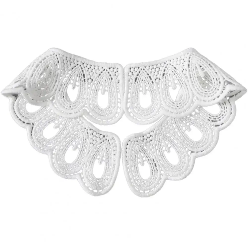 1 Pair Beautiful Neckline Decorative Smooth Lace Flowers Fake Collar Lady Shirt False Collar Lace
1 Pair Beautiful Neckline Decorative Smooth Lace Flowers Fake Collar Lady Shirt False Collar Lace