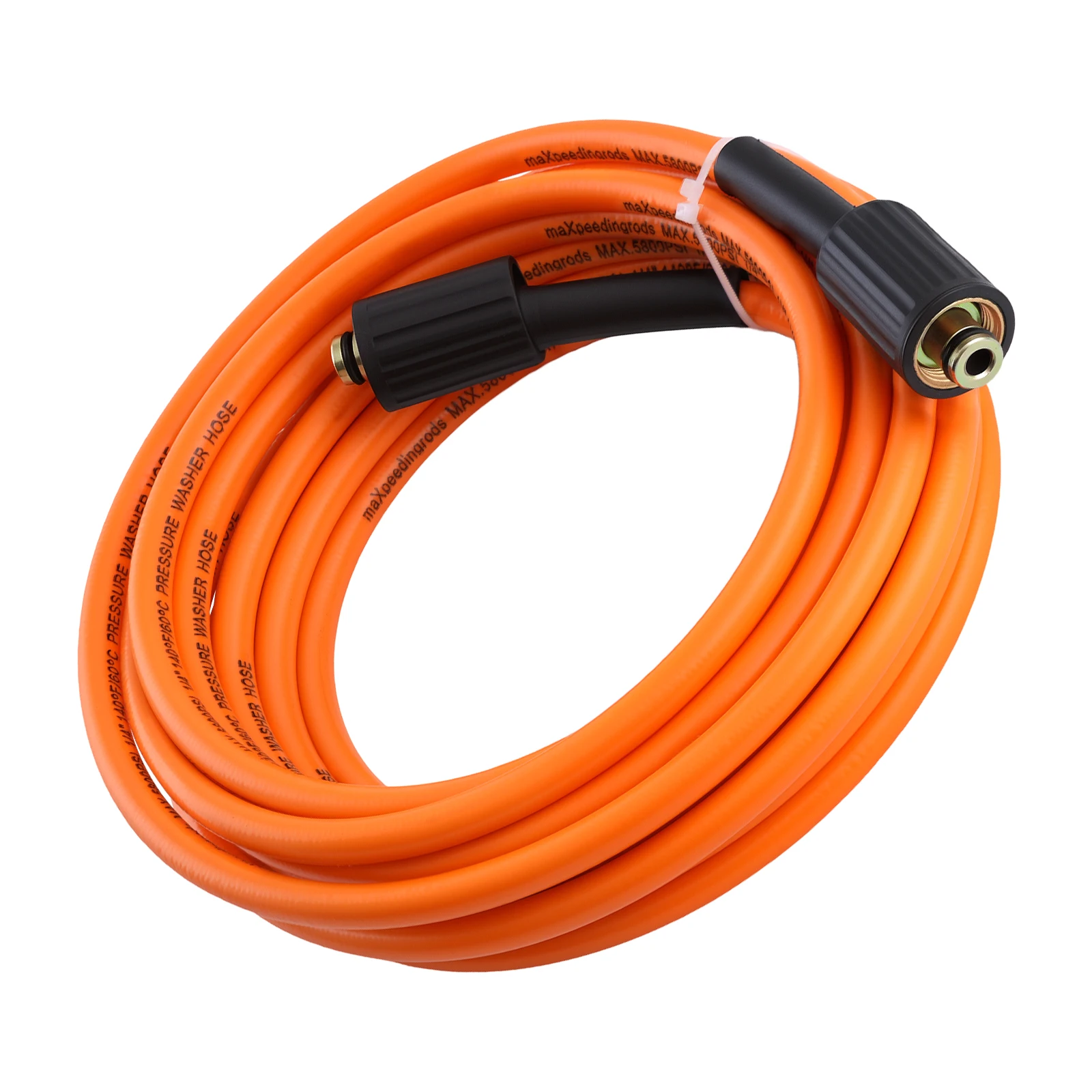 25 FT x 1/4" 5800 MAX PSI Pressure Washer Hose Extension Hose Kink Resistant
25 FT x 1/4" 5800 MAX PSI Pressure Washer Hose Extension Hose Kink Resistant