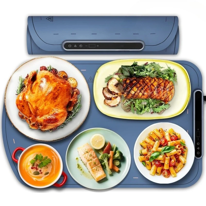 Food Warming Mat for Buffet, Food Warming Mats for Countertop, Silicone Heating Mat
Food Warming Mat for Buffet, Food Warming Mats for Countertop, Silicone Heating Mat