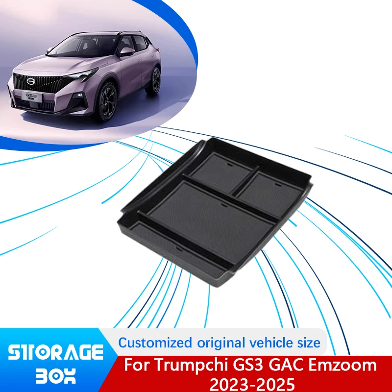 For Trumpchi GS3 GAC Emzoom 2023 2024 2025 Armrest Box Car Supplies Center Console Interior Modification Storage Auto Accessory 
For Trumpchi GS3 GAC Emzoom 2023 2024 2025 Armrest Box Car Supplies Center Console Interior Modification Storage Auto Accessory