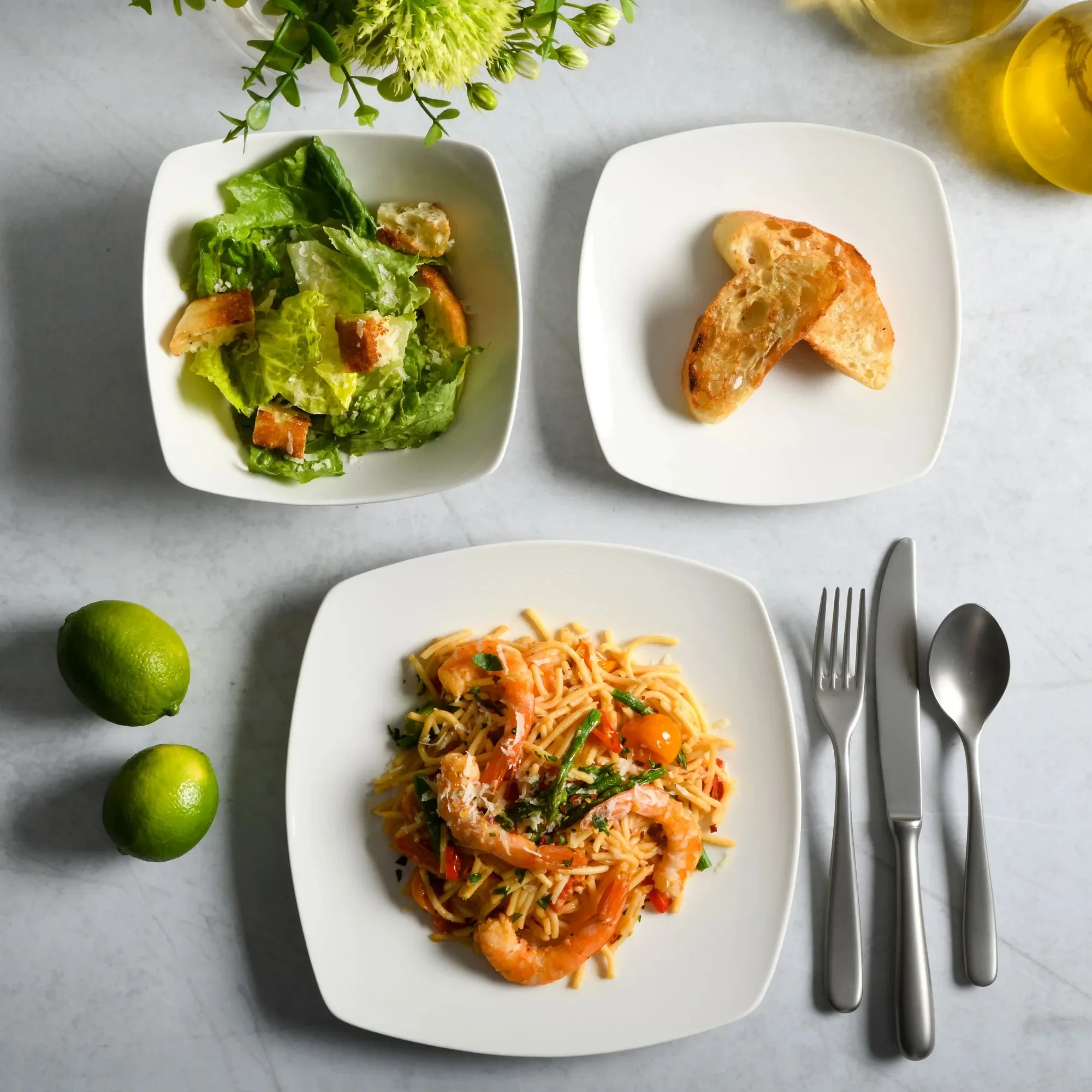 Everyday Square White Stoneware Dinnerware Set, 12-Piece
Everyday Square White Stoneware Dinnerware Set, 12-Piece