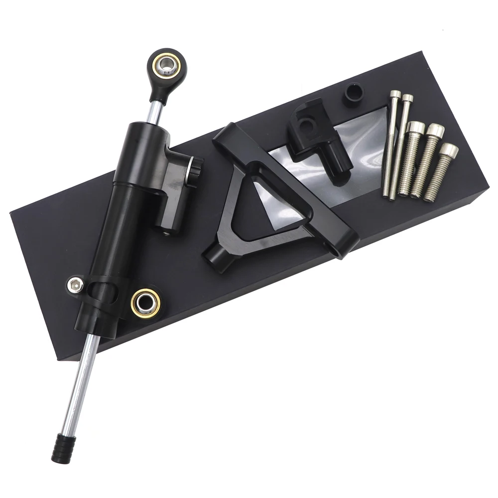 For Kawasaki ZX10R 04-05 Motorcycle CNC Aluminum Steering Damper Adjustable Stabilizer Mounting Bracket Kit Moto Accessories
For Kawasaki ZX10R 04-05 Motorcycle CNC Aluminum Steering Damper Adjustable Stabilizer Mounting Bracket Kit Moto Accessories