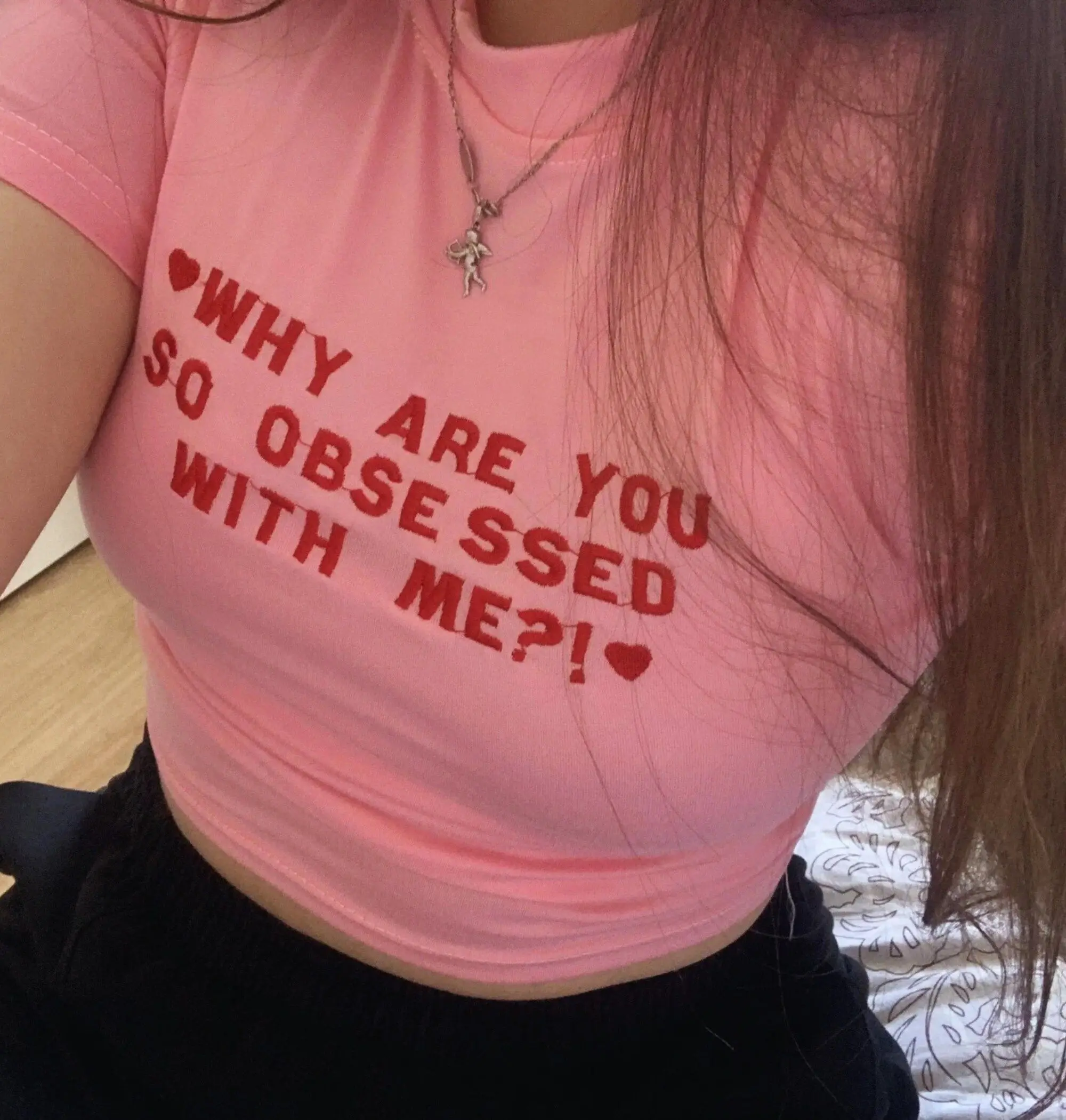 Women y2k Emo Clothes Crop Tops T-shirts Vintage Gothic Cropped Aesthetic Short Tees hort Sleeve O Neck Slim Fit Streetwear
Women y2k Emo Clothes Crop Tops T-shirts Vintage Gothic Cropped Aesthetic Short Tees hort Sleeve O Neck Slim Fit Streetwear