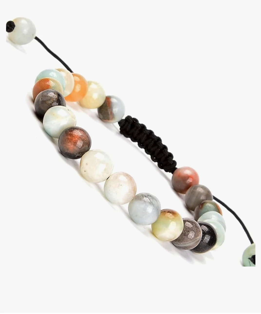 Natural Healing Power Gemstone Amazonite Beads Unisex Adjustable Macrame Bracelets
Natural Healing Power Gemstone Amazonite Beads Unisex Adjustable Macrame Bracelets