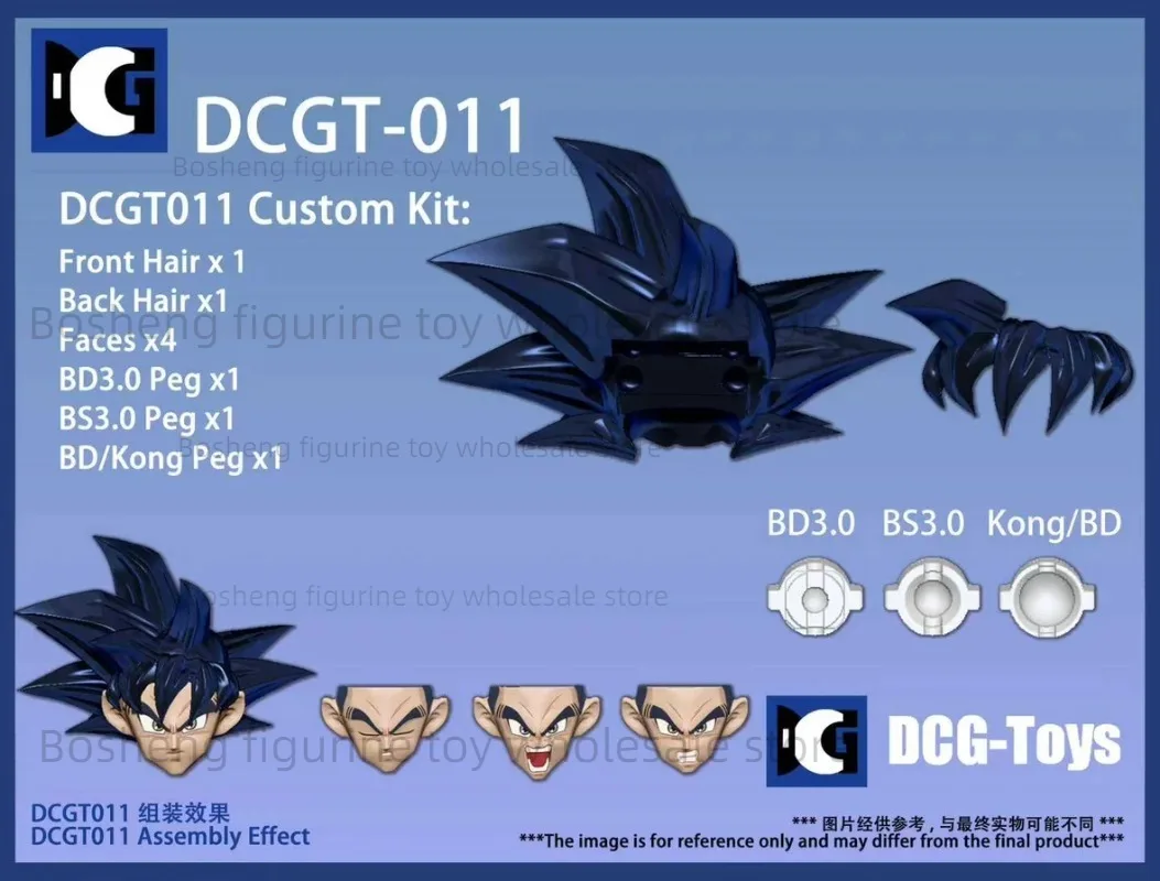 New DCG Toys Dragon Ball Z SHF Super Saiyan SSJ Son Goku Vegeta Heads Kit Pvc Anime Action Figure Model Collection Toys Gifts
New DCG Toys Dragon Ball Z SHF Super Saiyan SSJ Son Goku Vegeta Heads Kit Pvc Anime Action Figure Model Collection Toys Gifts