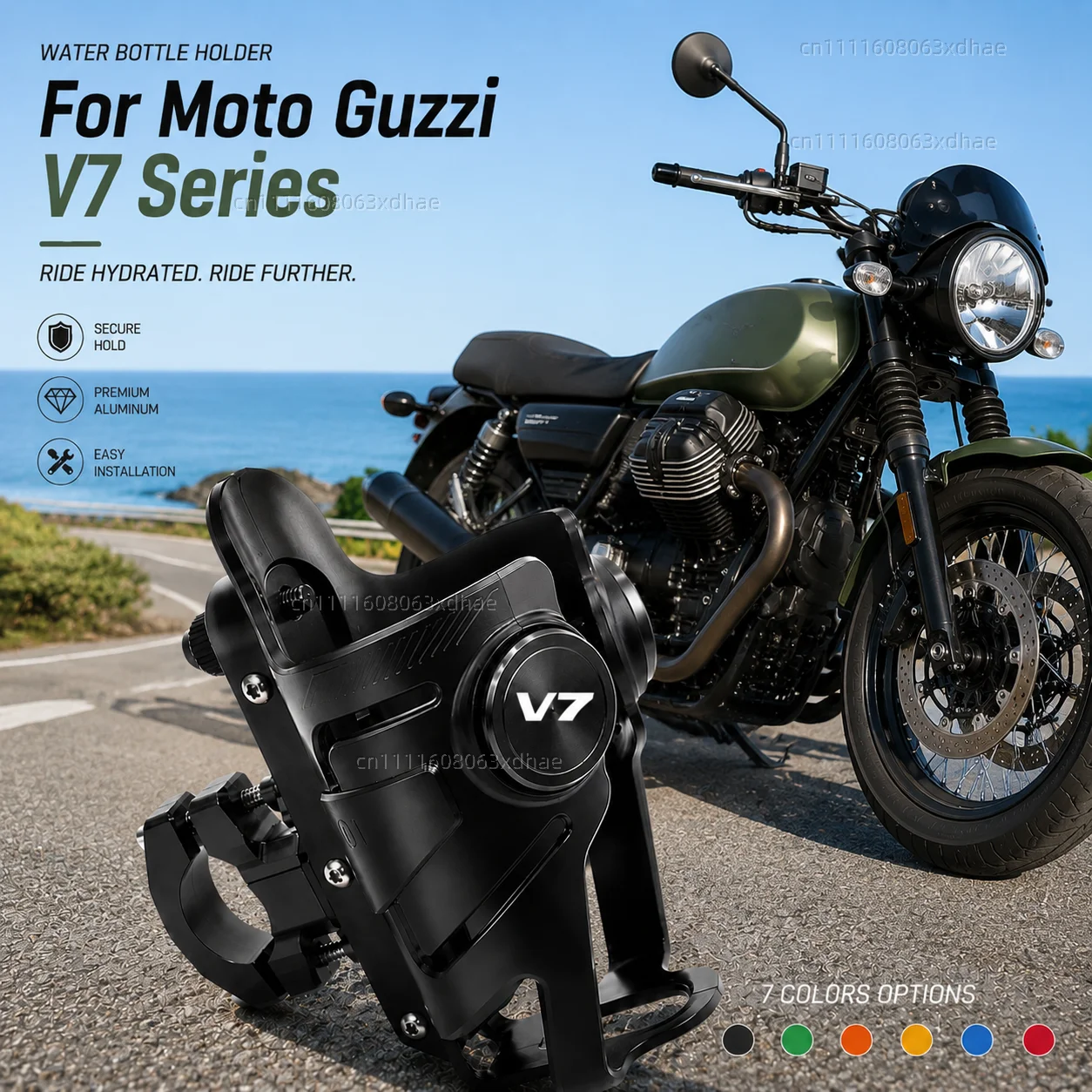 Motorcycle Water Bottle Holder For Moto Guzzi V7 Series 2008-2024 Coffee Beverage Tea Cup Support Modification Accessories
Motorcycle Water Bottle Holder For Moto Guzzi V7 Series 2008-2024 Coffee Beverage Tea Cup Support Modification Accessories