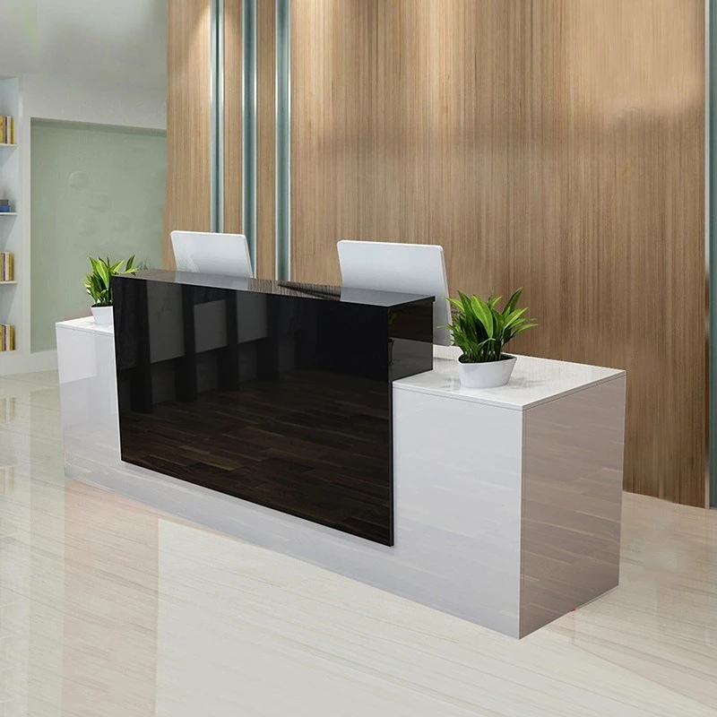 Company front desk reception desk simple modern hotel beauty salon checkout page consultation bar
Company front desk reception desk simple modern hotel beauty salon checkout page consultation bar
